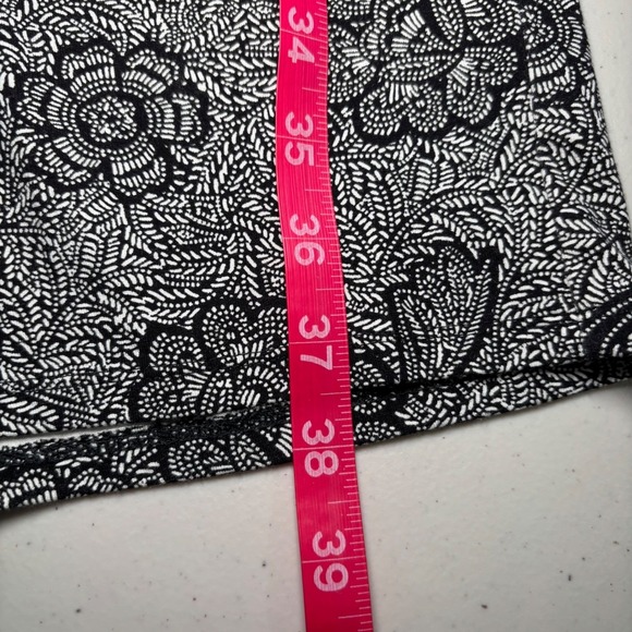 J.Jill Wearever Collection Black Floral Sheath Dress XL Beach Vacation Light - Picture 8 of 10